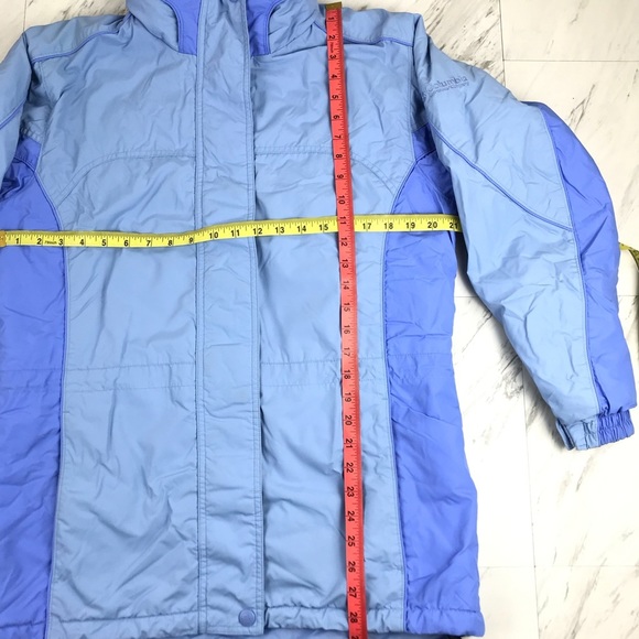 Vintage Columbia Blue Purple Ski Winter Jacket M - Picture 3 of 8
